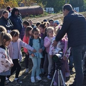 Деца от ДГ „Щурче“ – Плевен посетиха Астро центъра в село Байкал – снимки